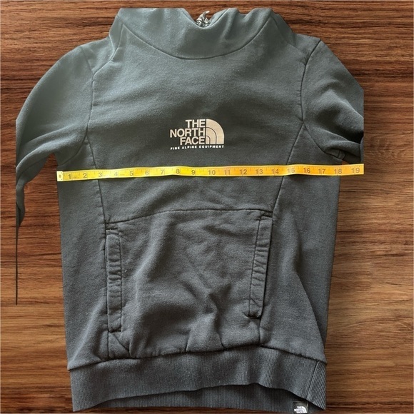 MENS BLACK NORTH FACE HOODIE SZ X-SMALL - Picture 4 of 4